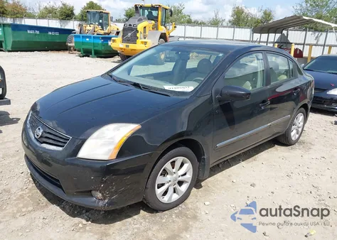 2010 Nissan Sentra 2.0Sl from USA, damaged, VIN 3N1AB6AP4AL714945